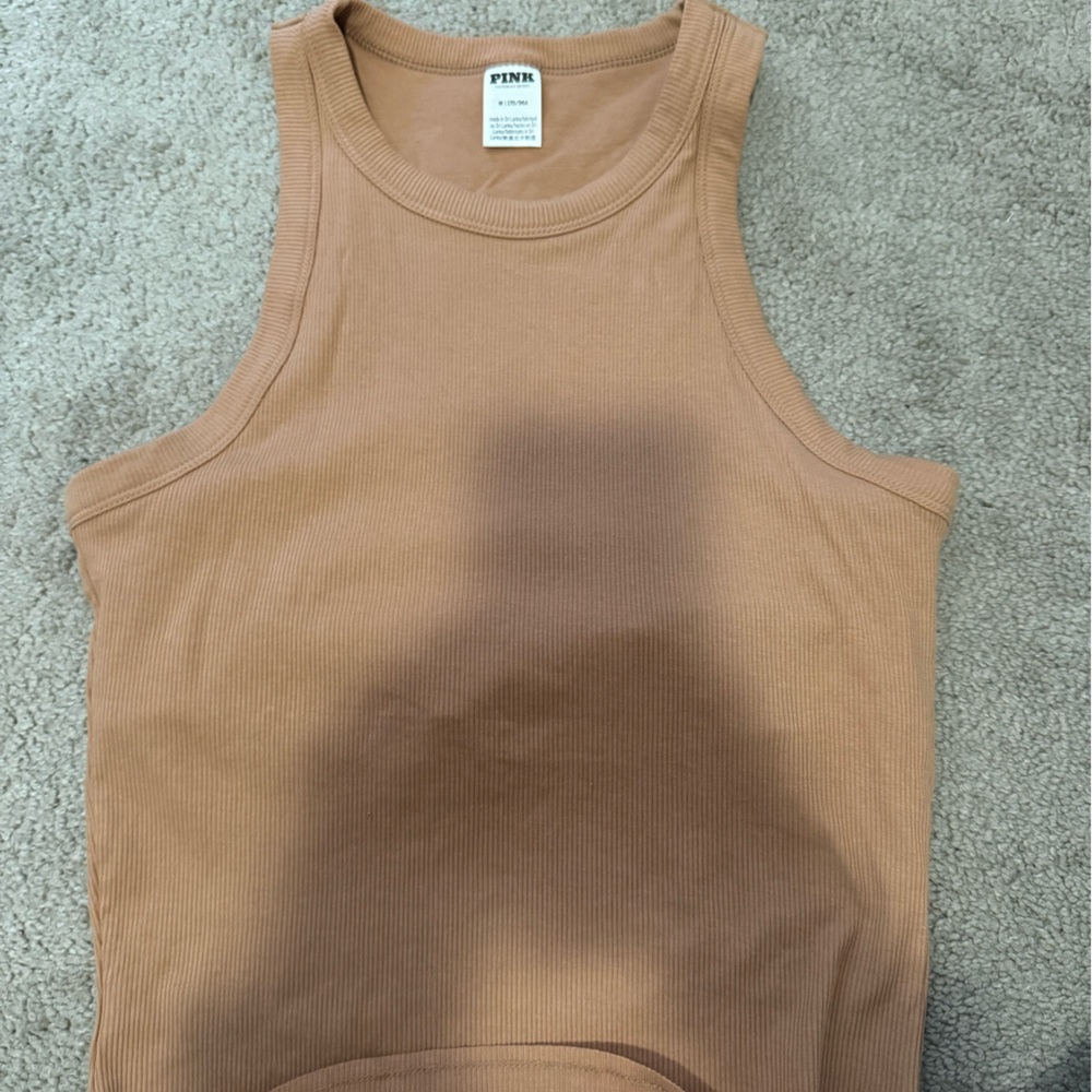 PINK Tan Tank Top